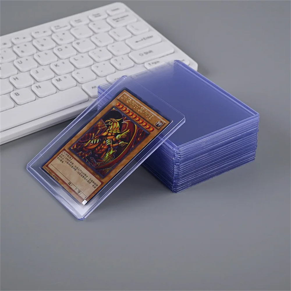 25Pcs PVC Hard Plastic Card Sl - огляд і ціна Card Top Loader